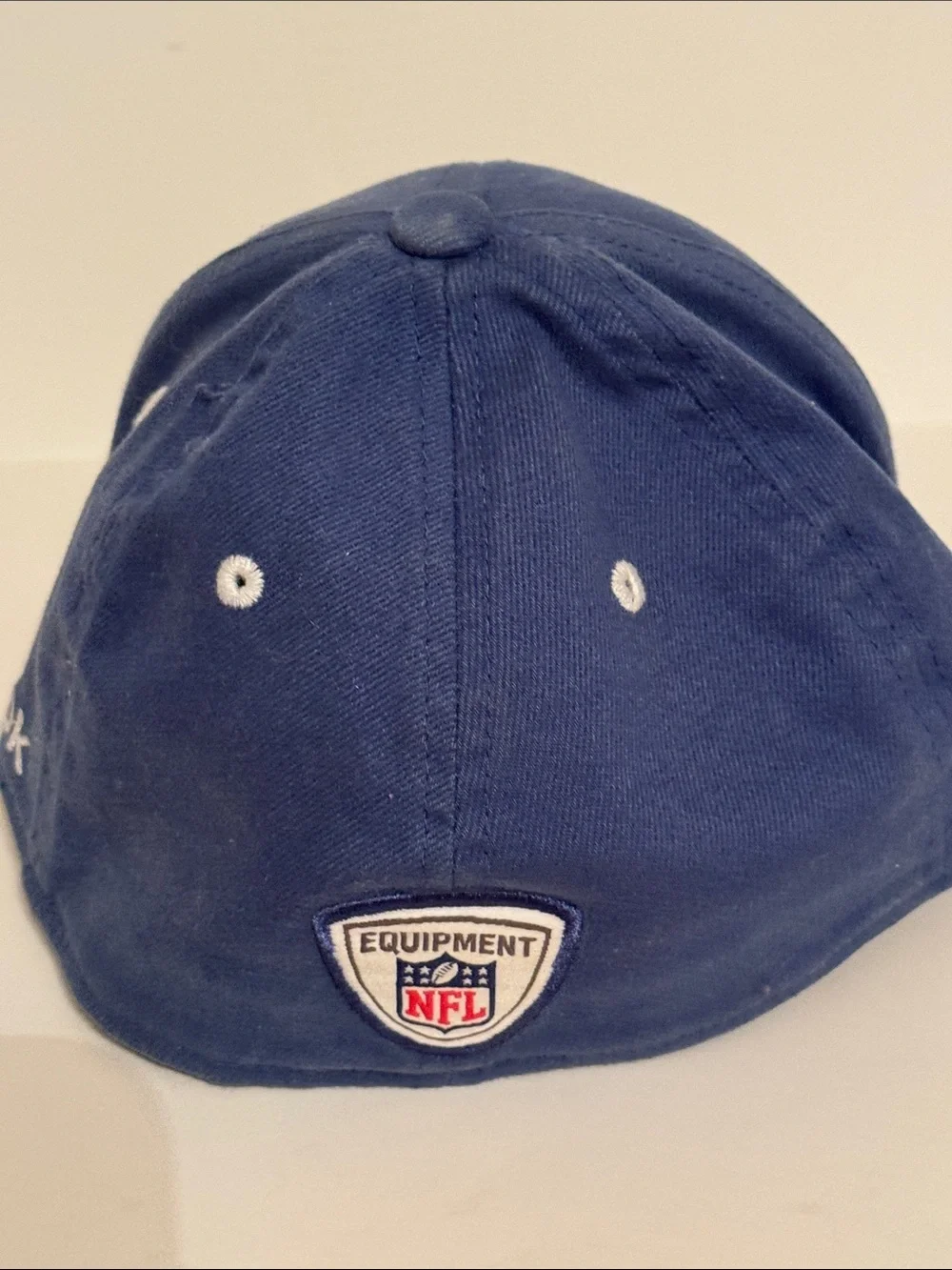 Vintage Reebok Kids Colts Navy and White Baseball Cap Size S/M
